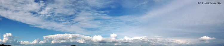 Panorama de Cumulonimbus avec sommet pénétrant 3a le 06 juin 2005 en Anjou