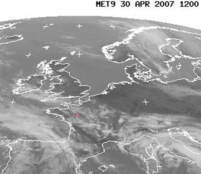 30 avril 2007 - Analyse Satellite Infrarouge